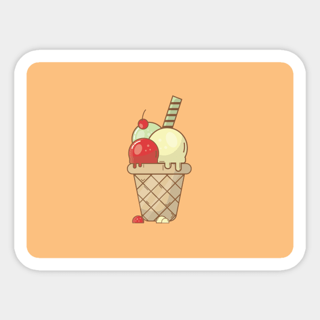 Icecream Lover Sticker by navod